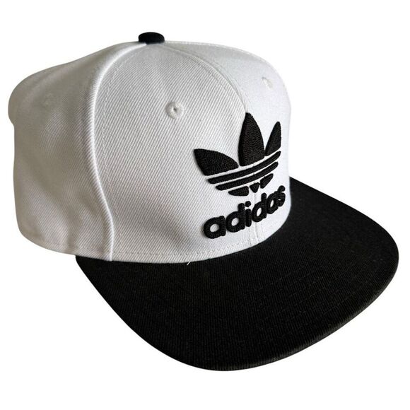 Adidas Original Flat-Brim Basebell Cap With Embroidery Initials - Picture 1 of 13
